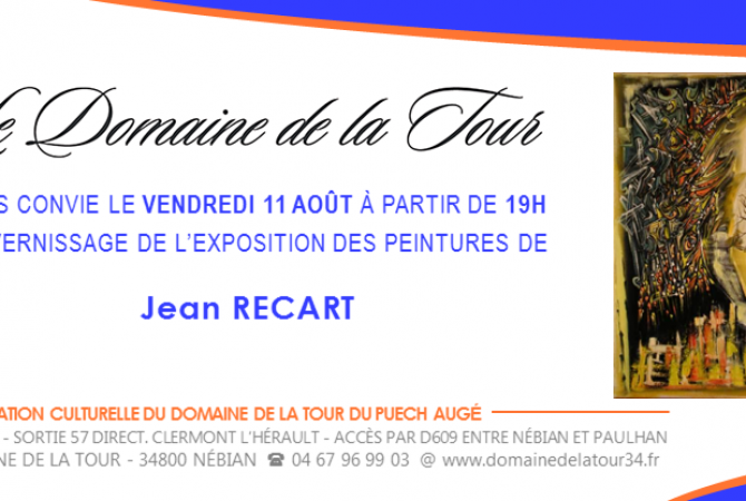 Vernissage Jean Recart
