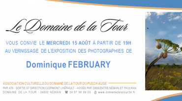 Vernissage le 15 août