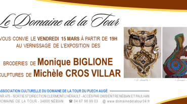 Vernissage le 15 mars 2019