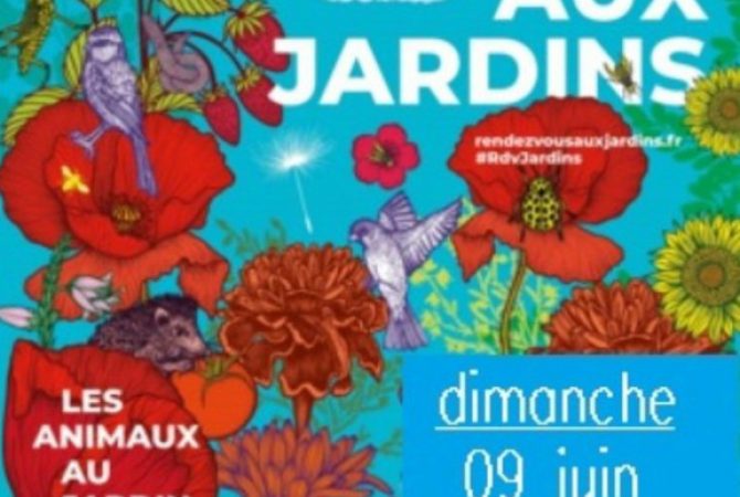 Journée Rendez-vous au jardin le dimanche 9 juin 2019