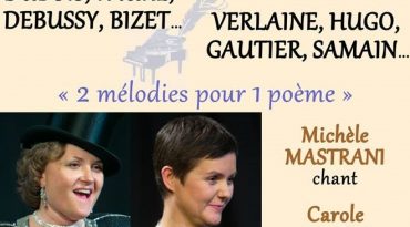 récital chant piano dimanche 8 septembre 2019