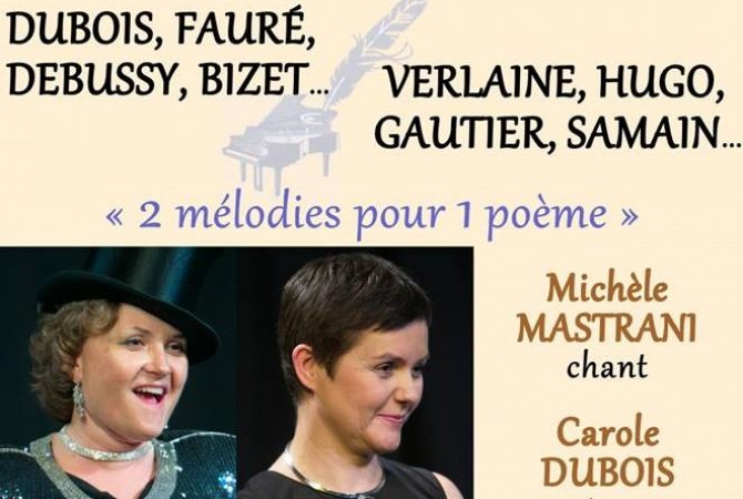 récital chant piano dimanche 8 septembre 2019