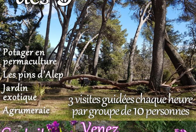 Visite des Jardins, dimanche 14 juin 2020