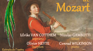Soirée Opéra avec les plus beaux extraits de la Flûte Enchantée de MOZART, Dimanche 16 août 2020 à 21h15