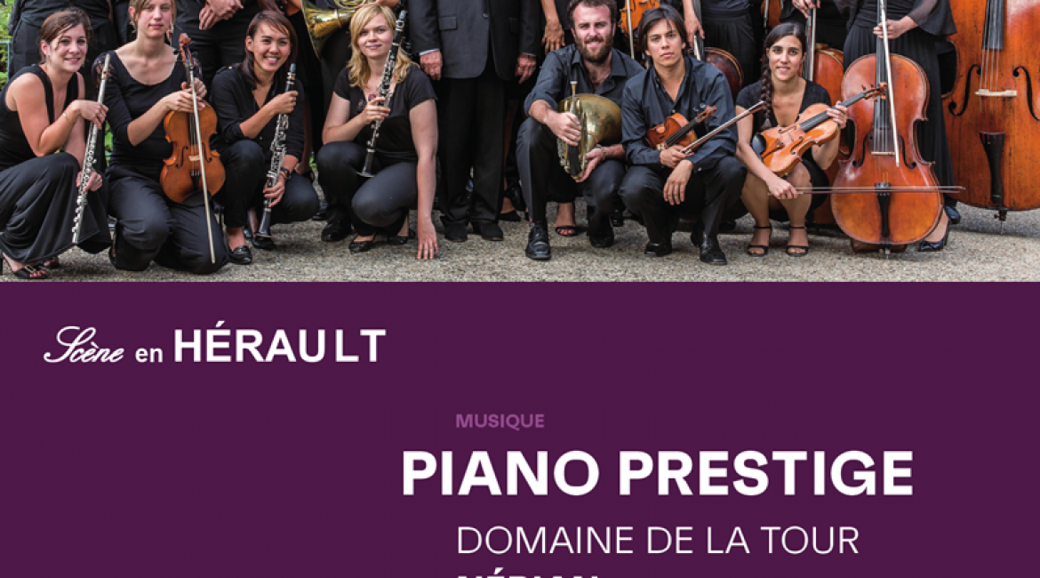 Concert  avec Hérault Culture Festival « Piano Prestige » le samedi 17 octobre 2020 à 20h00
