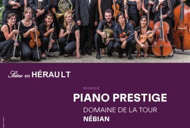 Concert  avec Hérault Culture Festival « Piano Prestige » le samedi 17 octobre 2020 à 20h00