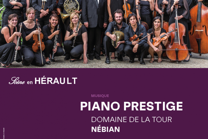 Concert  avec Hérault Culture Festival « Piano Prestige » le samedi 17 octobre 2020 à 20h00