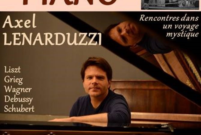 Récital de piano avec Axel LENARDUZZI le 12 septembre 2021 à 18h