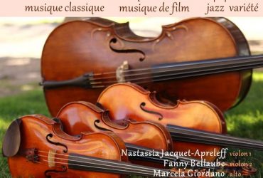 Vendredi 18 mars 2022, Grand concert de musique de chambre avec avec le Quatuor en Cévennes au Domaine de la Tour à 20h45