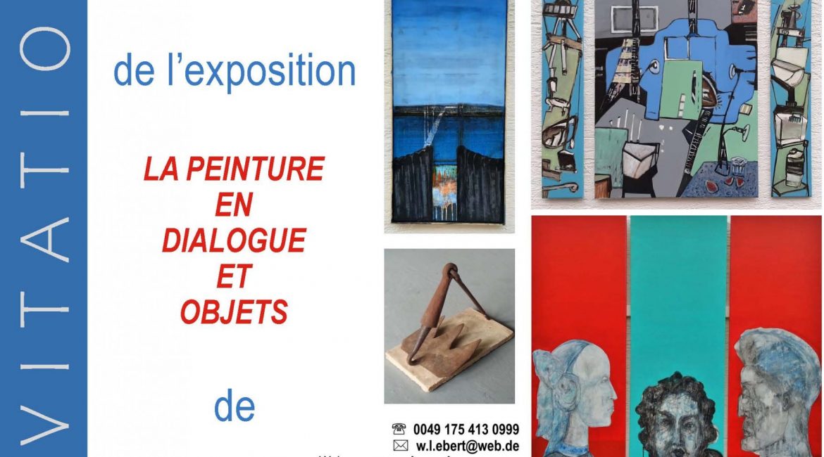 Vernissage des peintures de Marianne KAERNER et Walter L. EBERT le vendredi 5 août 2022 à 19h00